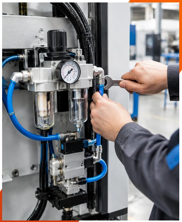 Обслуживание пневматики станков в Нижнекамске от 5070 р. | ЮнионикРу